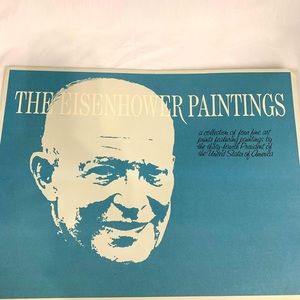 1968 The Eisenhower‎ Painting Collection Set of 4 Prints